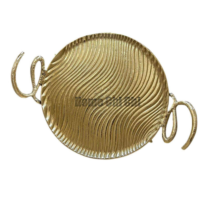 سینی الومینیومی گرد موج